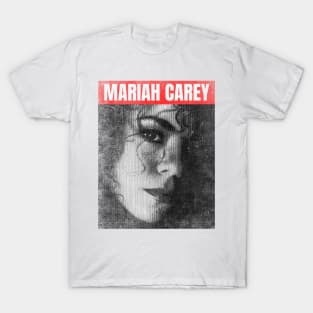 mariah carey urban bw T-Shirt